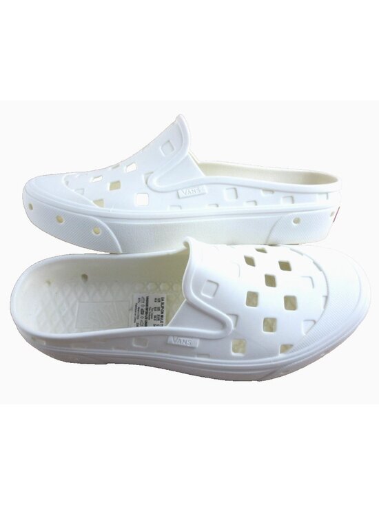 Vans Men\'s Slip On Mule Trek Marshmallow White Rubber Water Shoes Size 13 NWT main image 5